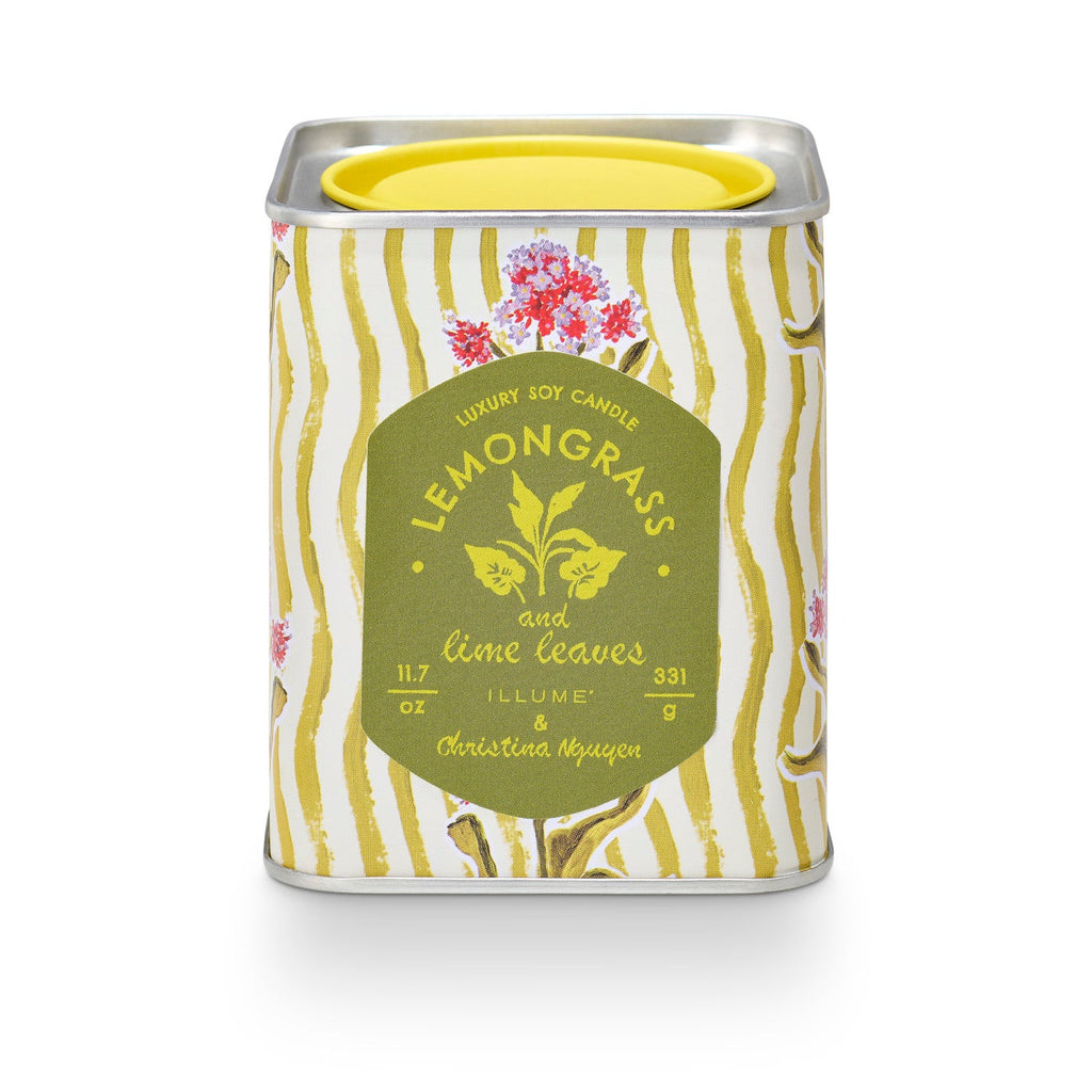 Printed Tin candle -Three varieties