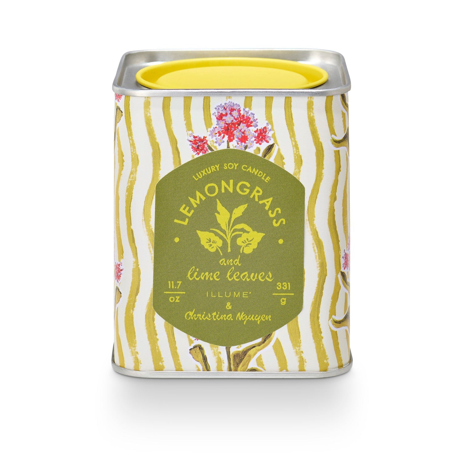 Printed Tin candle -Three varieties
