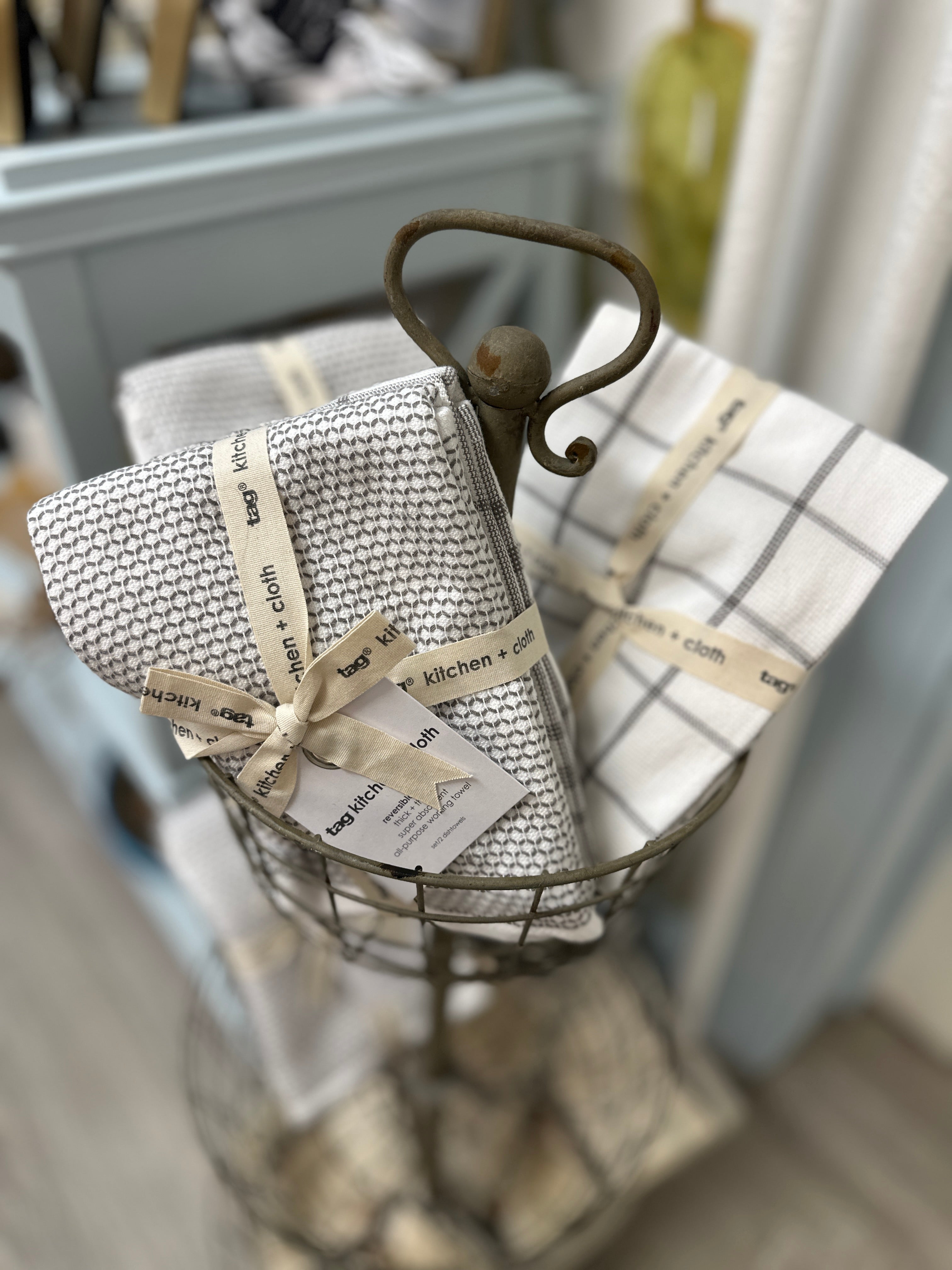 Classic Terry Dishtowel -Gray