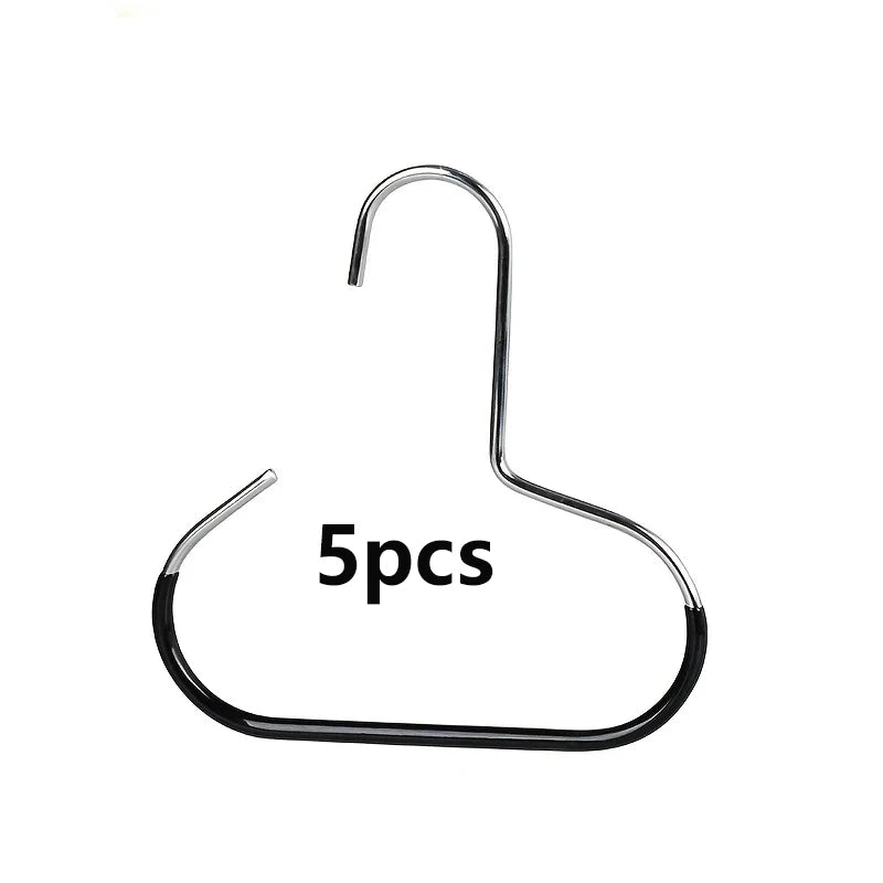 Manganese Steel Round Hooks - 1/2/5pcs Versatile Strong Hooks for Hats, Ties, Scarves & Bags