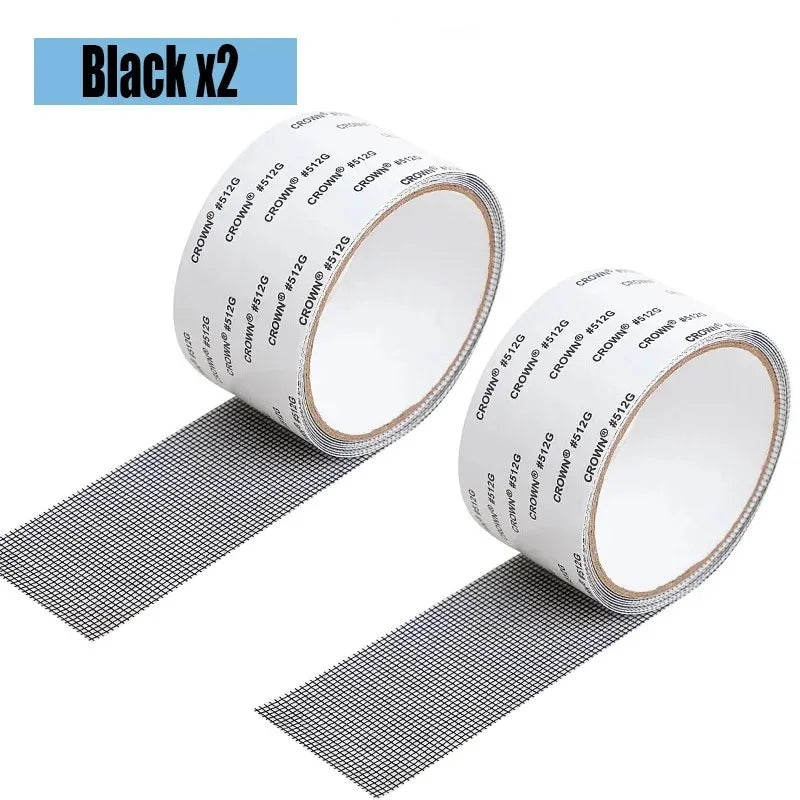 Mosquito Net Window Screen Repair - Easy-to-Apply Waterproof Self-Adhesive Mesh Patch