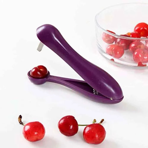 Brand New Cherry Fruit Pit Remover Tool - Efficient Olive and Seed Remover for Fruits and Vegetables