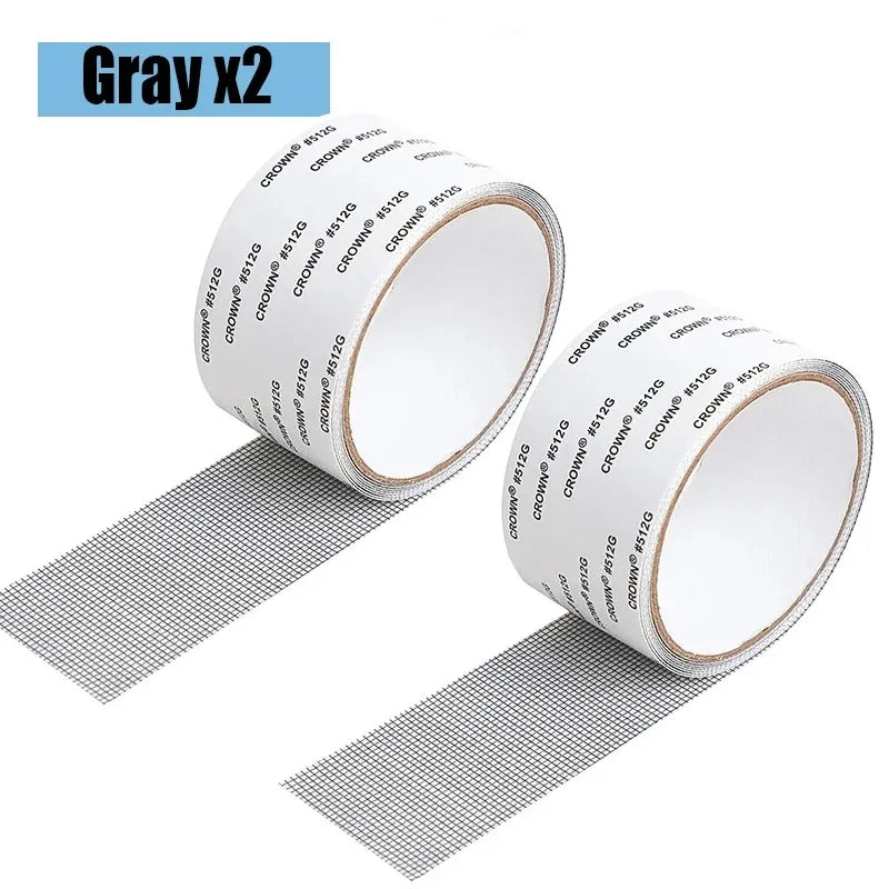 Mosquito Net Window Screen Repair - Easy-to-Apply Waterproof Self-Adhesive Mesh Patch
