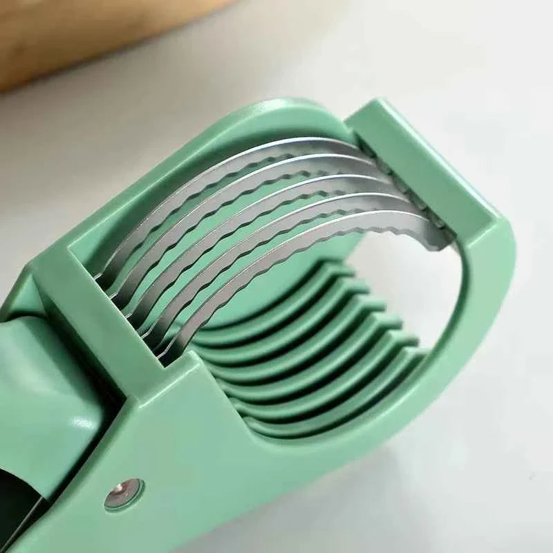 Stainless Steel Vegetable Slicer - 1Pc Multi-Functional Salad Slicer Kitchen Tools and Accessories
