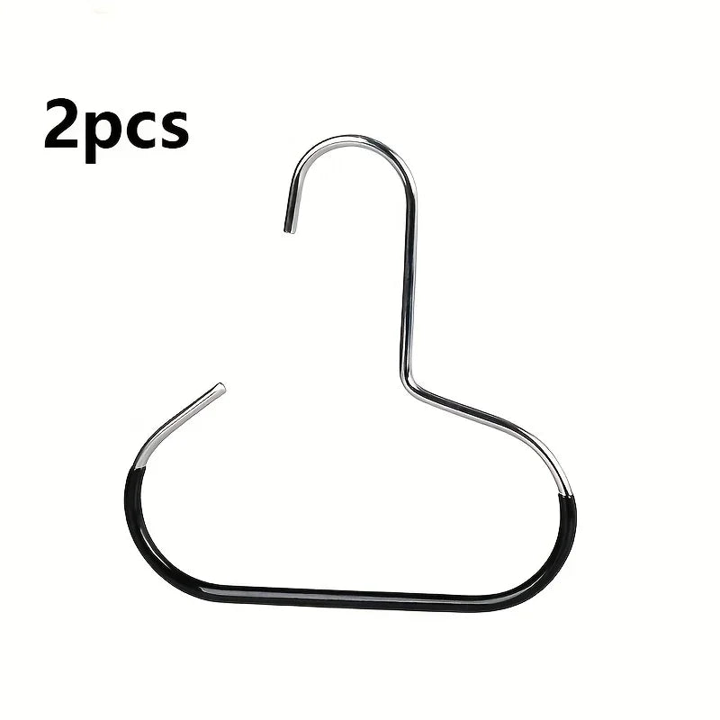 Manganese Steel Round Hooks - 1/2/5pcs Versatile Strong Hooks for Hats, Ties, Scarves & Bags