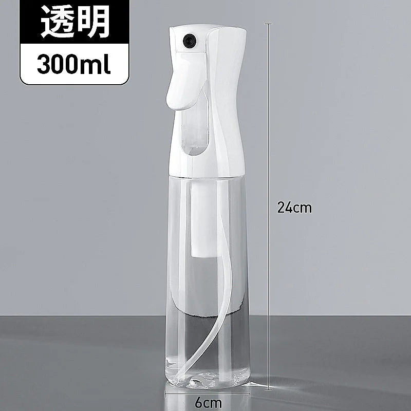 High Pressure Spray Bottle for Hair Care and Makeup - Continuous Mist Water Replenishing Spray Bottle