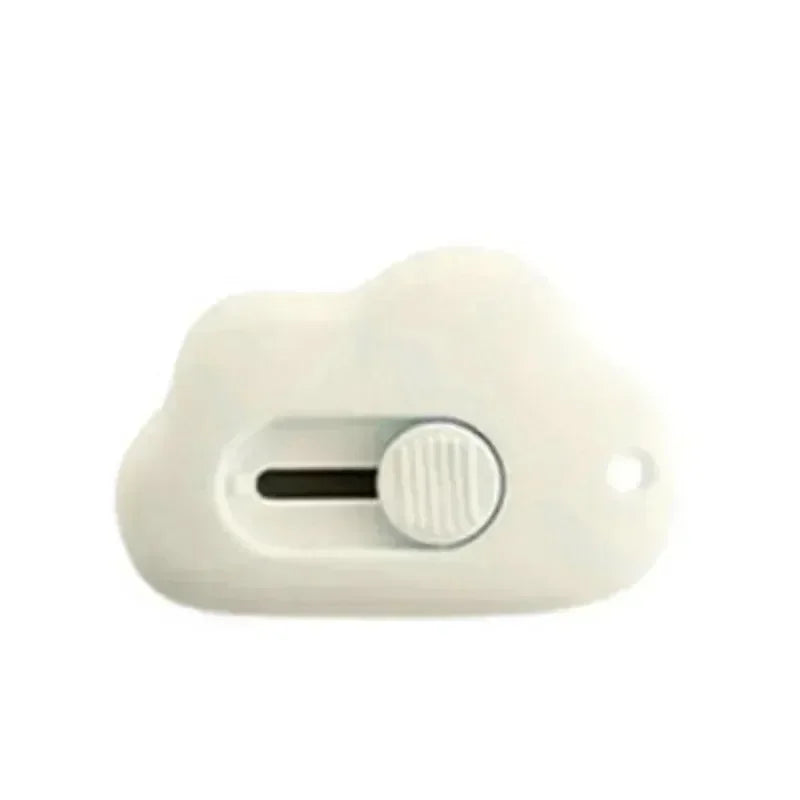 Cute Rabbit Cloud Color Mini Portable Paper Cutting Machine - Practical Razor Blade Office Stationery