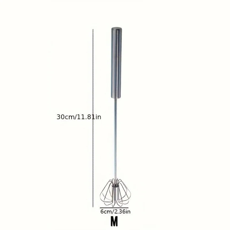 Stainless Steel Egg Beater for Effortless Mixing, Stirring, and Beating in Kitchen Baking