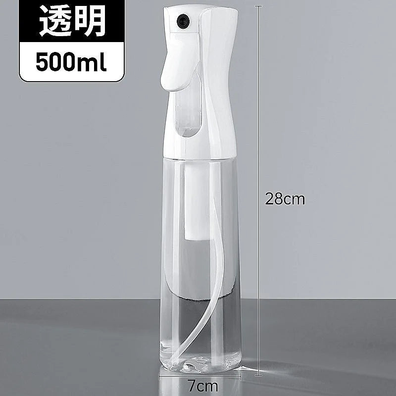 High Pressure Spray Bottle for Hair Care and Makeup - Continuous Mist Water Replenishing Spray Bottle