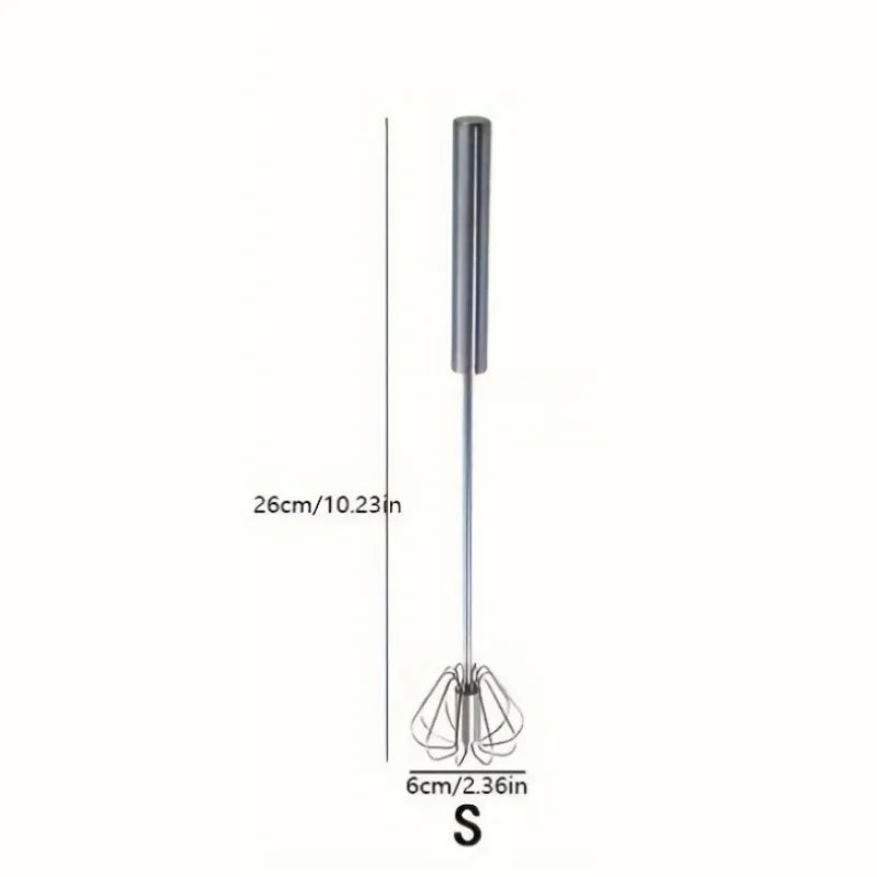 Stainless Steel Egg Beater for Effortless Mixing, Stirring, and Beating in Kitchen Baking