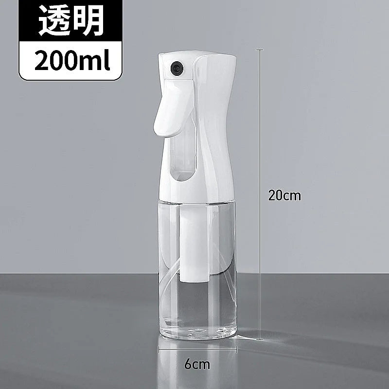 High Pressure Spray Bottle for Hair Care and Makeup - Continuous Mist Water Replenishing Spray Bottle