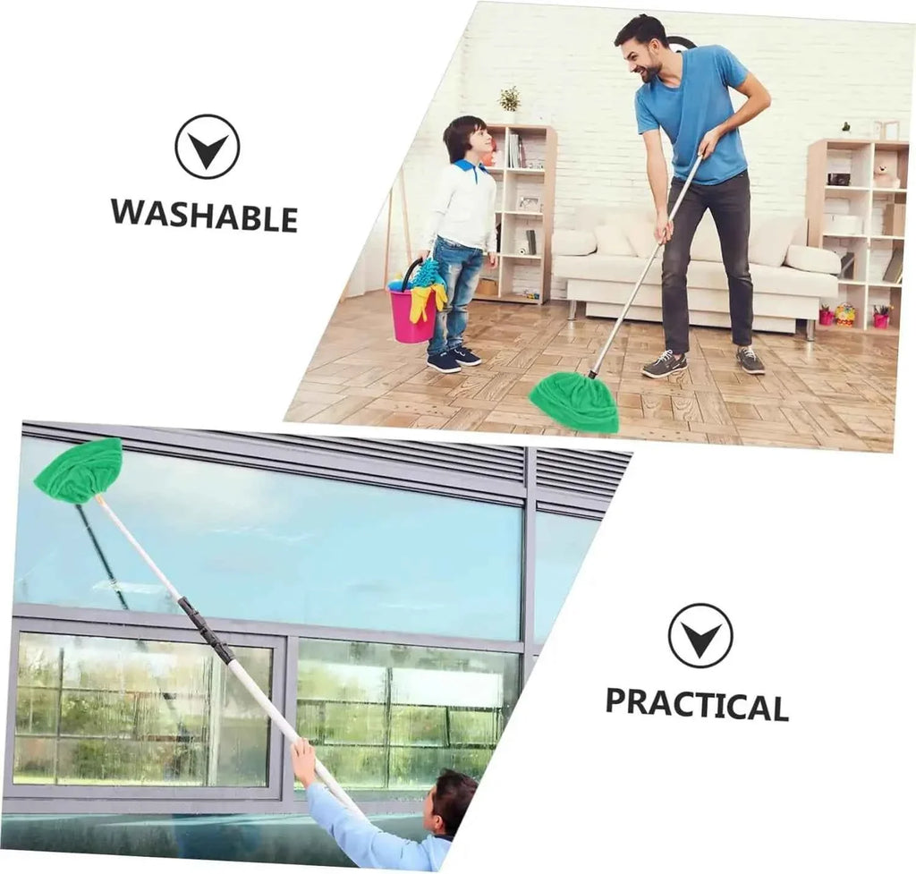 Multifunctional Floor Mop Cover - Reusable Ultra-Fine Fiber Coral Fleece for Effective Household Cleaning