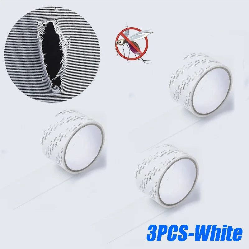 Mosquito Net Window Screen Repair - Easy-to-Apply Waterproof Self-Adhesive Mesh Patch