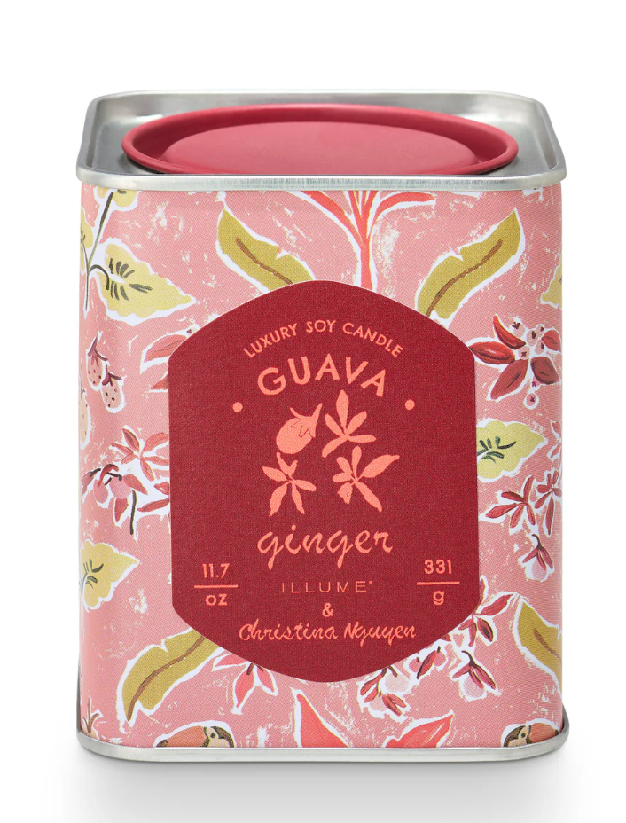 Printed Tin candle -Three varieties