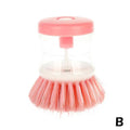 Kitchen Dish Brush with Soap Dispenser - Astronaut Design Washing Utensils and Household Cleaning Accessory