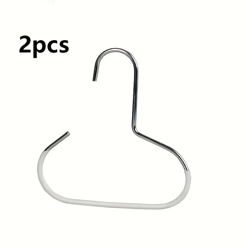 Manganese Steel Round Hooks - 1/2/5pcs Versatile Strong Hooks for Hats, Ties, Scarves & Bags