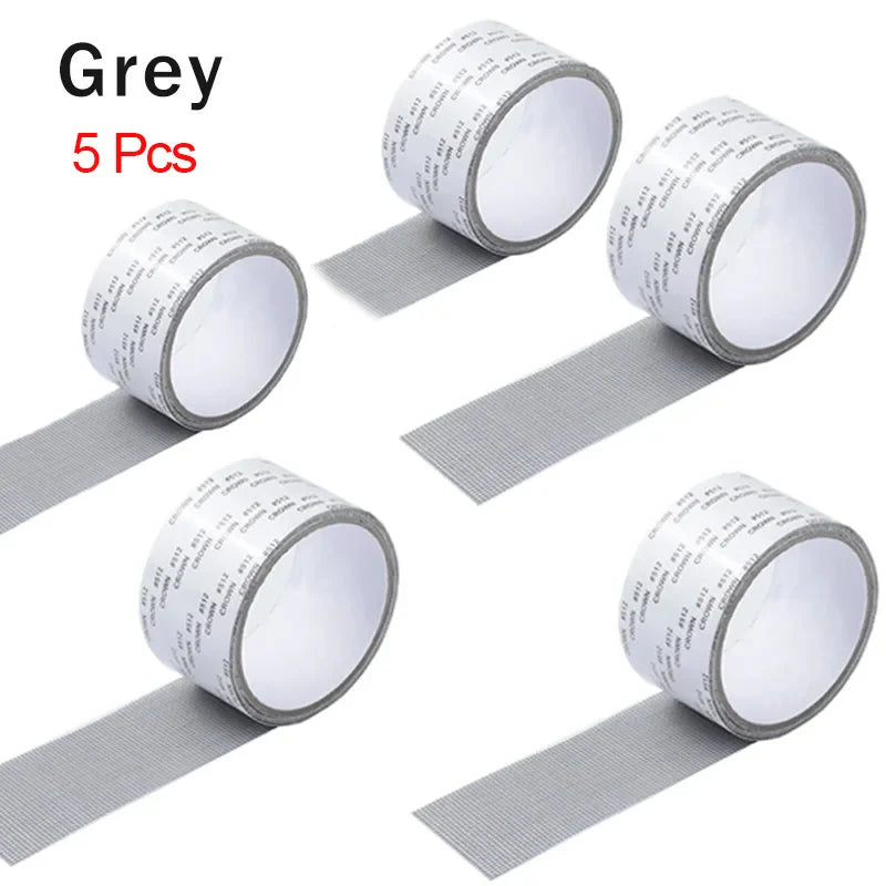 Mosquito Net Window Screen Repair - Easy-to-Apply Waterproof Self-Adhesive Mesh Patch