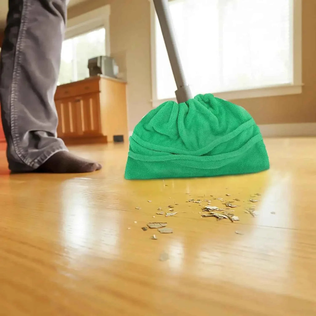 Multifunctional Floor Mop Cover - Reusable Ultra-Fine Fiber Coral Fleece for Effective Household Cleaning