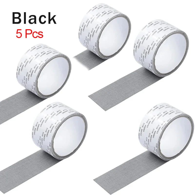 Mosquito Net Window Screen Repair - Easy-to-Apply Waterproof Self-Adhesive Mesh Patch