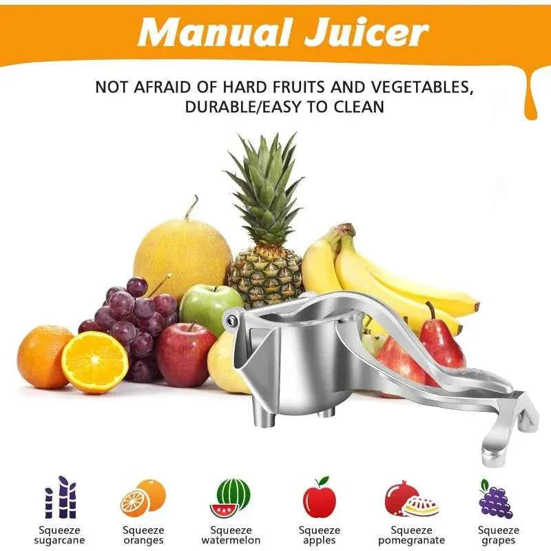 Manual Citrus Juicer - Premium Quality Heavy Duty Metal Alloy Fruit Juice Squeezer Extractor Tool