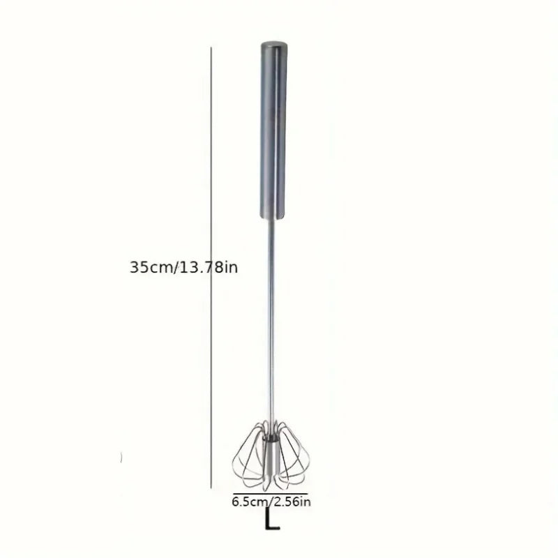 Stainless Steel Egg Beater for Effortless Mixing, Stirring, and Beating in Kitchen Baking